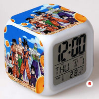 Dragon Ball Z Alarm Clock LED Colorful Flash Touch Light Toys Kids - Lusy Store