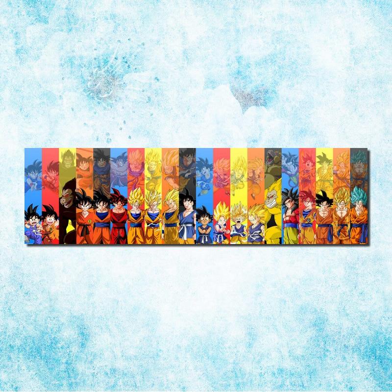 Dragon Ball Z Art Silk Canvas Poster For Room Decor - Lusy Store