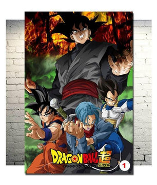 Dragon Ball Z Art Silk Canvas Poster Wall Pictures - Lusy Store