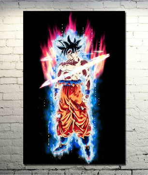 Dragon Ball Z Art Silk Canvas Poster Wall Pictures - Lusy Store