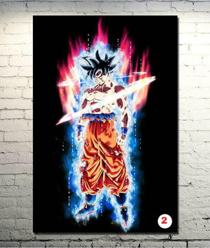 Dragon Ball Z Art Silk Canvas Poster Wall Pictures - Lusy Store
