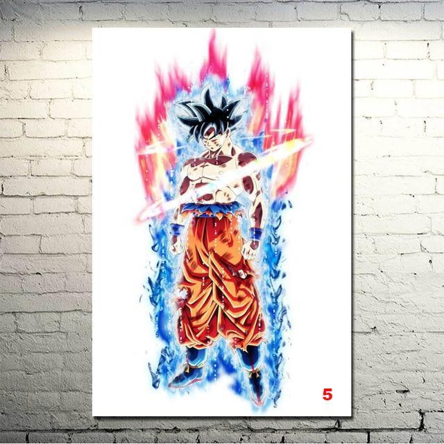 Dragon Ball Z Art Silk Canvas Poster Wall Pictures - Lusy Store