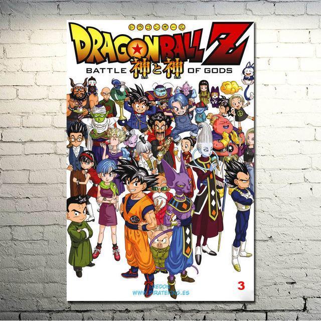 Dragon Ball Z Art Silk Canvas Poster Wall Pictures - Lusy Store