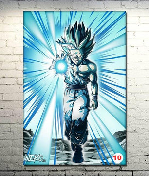 Dragon Ball Z Art Silk Canvas Poster Wall Pictures - Lusy Store