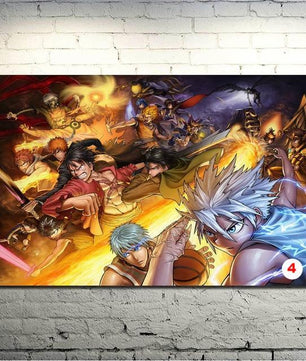 Dragon Ball Z Art Silk Canvas Poster Wall Pictures - Lusy Store