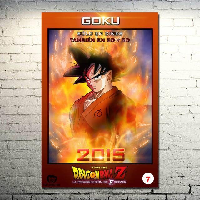 Dragon Ball Z Art Silk Canvas Poster Wall Pictures - Lusy Store