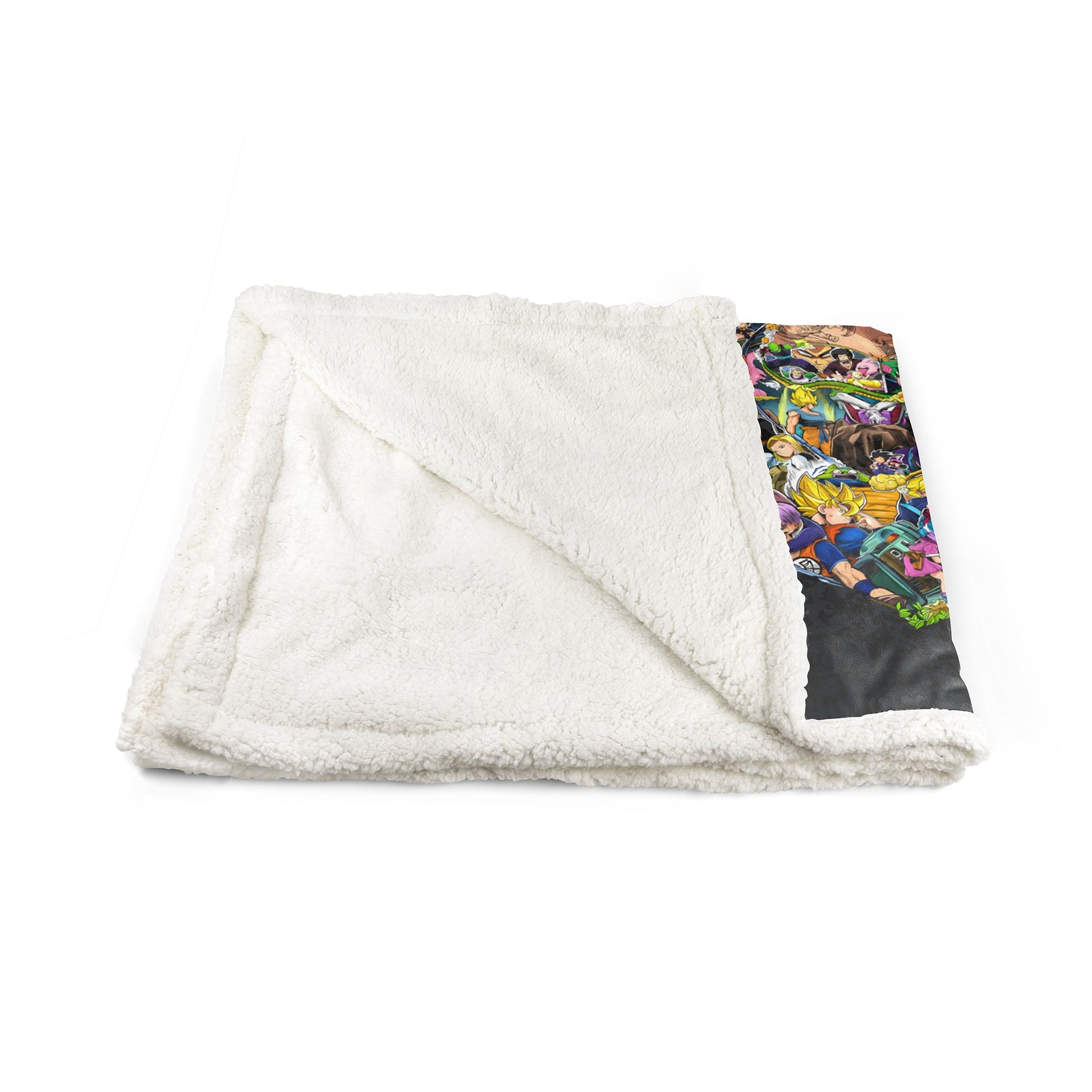 Dragon Ball Z Blanket Sherpa Blanket Bedspreads - Lusy Store LLC