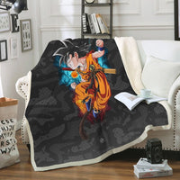 Dragon Ball Z Blanket Sherpa Blanket Bedspreads - Lusy Store LLC