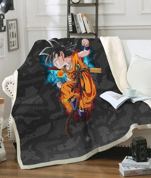 Dragon Ball Z Blanket Sherpa Blanket Bedspreads - Lusy Store LLC