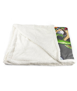 Dragon Ball Z Blanket Sherpa Blanket Bedspreads - Lusy Store LLC