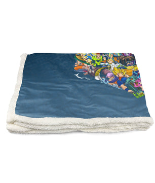 Dragon Ball Z Blanket Sherpa Blanket Bedspreads - Lusy Store LLC