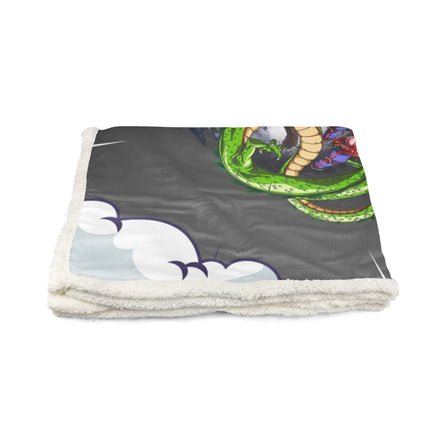 Dragon Ball Z Blanket Sherpa Blanket Bedspreads - Lusy Store LLC