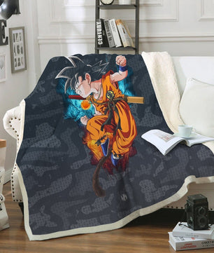 Dragon Ball Z Blanket Sherpa Blanket Bedspreads - Lusy Store LLC