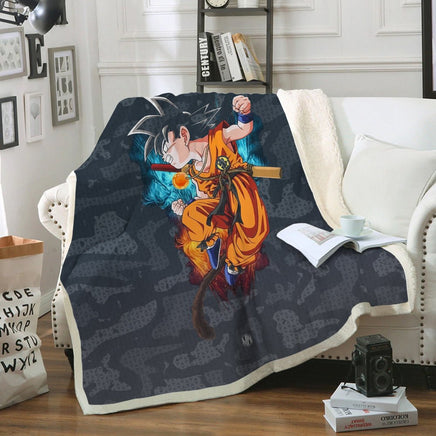 Dragon Ball Z Blanket Sherpa Blanket Bedspreads - Lusy Store LLC