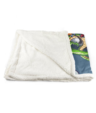 Dragon Ball Z Blanket Sherpa Blanket Bedspreads - Lusy Store LLC