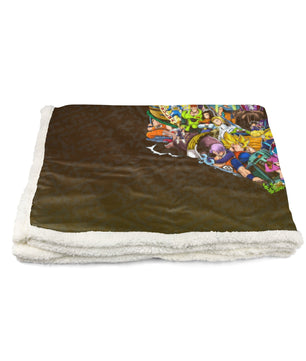 Dragon Ball Z Blanket Sherpa Blanket Bedspreads - Lusy Store LLC