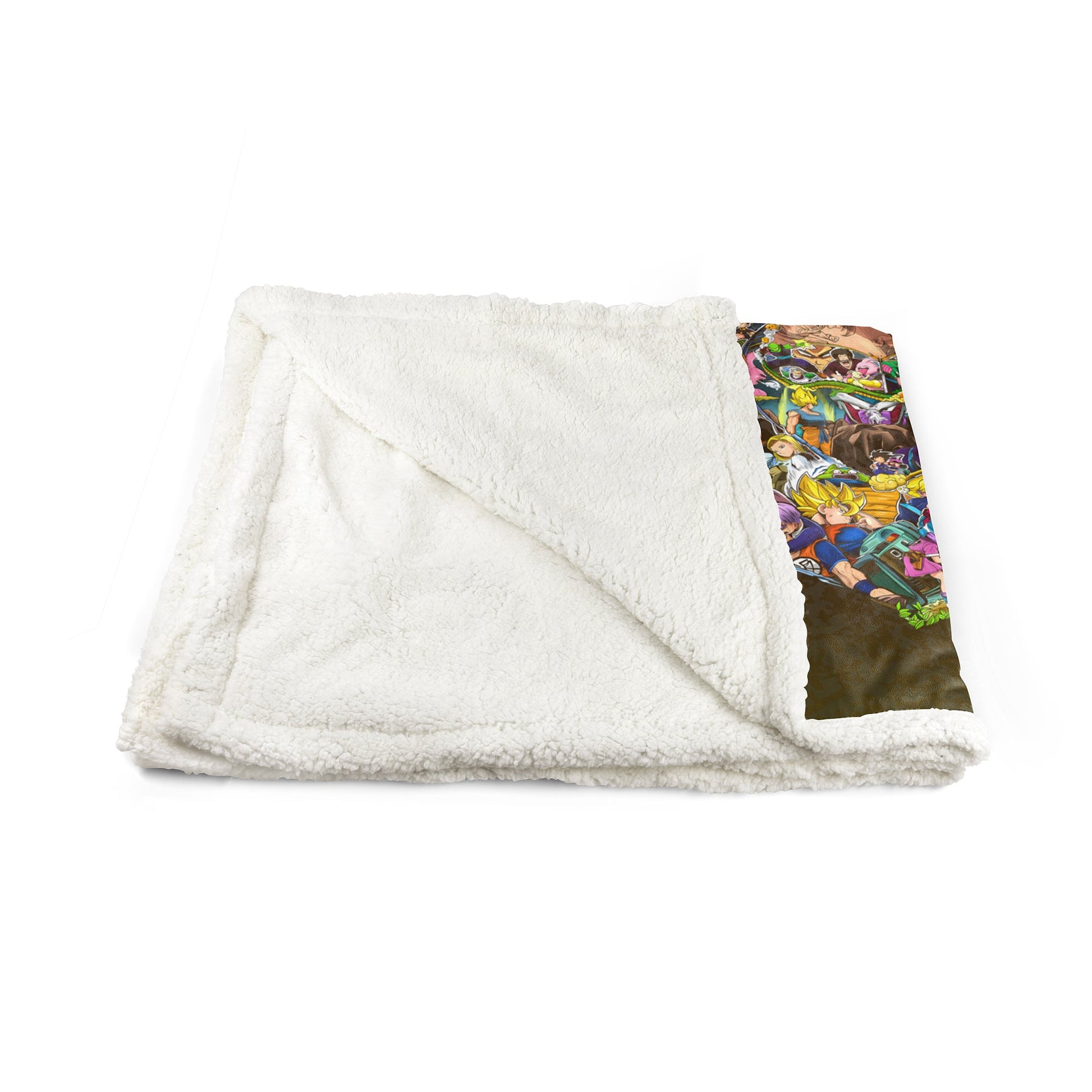 Dragon Ball Z Blanket Sherpa Blanket Bedspreads - Lusy Store LLC