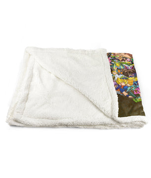 Dragon Ball Z Blanket Sherpa Blanket Bedspreads - Lusy Store LLC