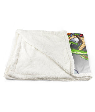 Dragon Ball Z Blanket Sherpa Blanket Bedspreads - Lusy Store LLC