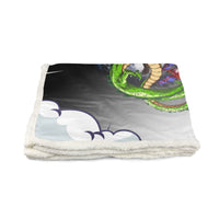 Dragon Ball Z Blanket Sherpa Blanket Bedspreads - Lusy Store LLC