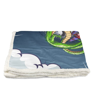 Dragon Ball Z Blanket Sherpa Blanket Bedspreads - Lusy Store LLC