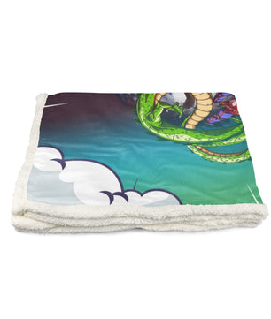Dragon Ball Z Blanket Sherpa Blanket Bedspreads - Lusy Store LLC