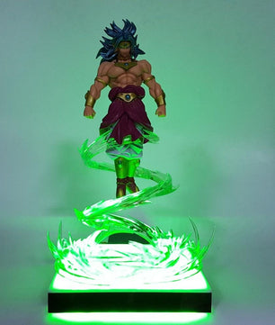 Dragon Ball Z Broly Super Saiyan Flying Led Night Light Broly Desk Lamp Luces De Navidad - Lusy Store