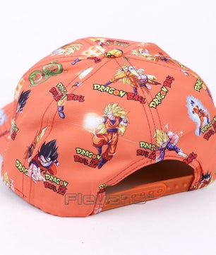 Dragon Ball Z Fashion Baseball Caps Super Saiyan Son Goku Vegeta Print Mens Snapback - Lusy Store