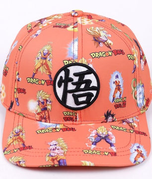 Dragon Ball Z Fashion Baseball Caps Super Saiyan Son Goku Vegeta Print Mens Snapback - Lusy Store
