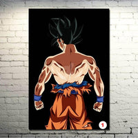 Dragon Ball Z Goku Fighting Japan Anime Art Silk Canvas Poster Wall Pictures - Lusy Store