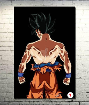Dragon Ball Z Goku Fighting Japan Anime Art Silk Canvas Poster Wall Pictures - Lusy Store