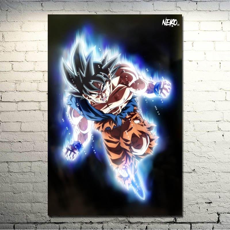 Dragon Ball Z Goku Fighting Japan Anime Art Silk Canvas Poster Wall Pictures - Lusy Store
