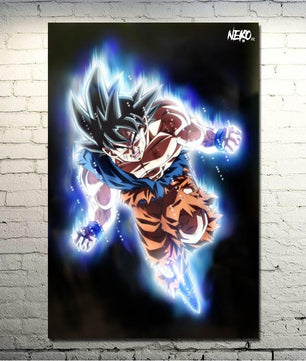 Dragon Ball Z Goku Fighting Japan Anime Art Silk Canvas Poster Wall Pictures - Lusy Store