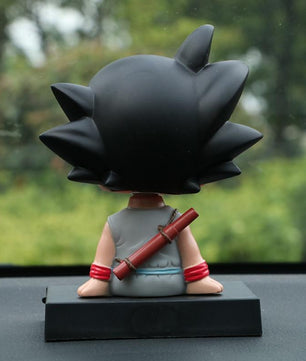 Dragon Ball Z Goku Krillin Car Decoration Shaking Head Doll Phone Bracket Doll Toy 12cm - Lusy Store