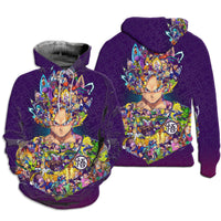 Dragon Ball Z Hoodie Goku Sweatshirt Jacket dbz Hoodie - Lusy Store LLC