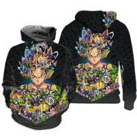 Dragon Ball Z Hoodie Goku Sweatshirt Jacket dbz Hoodie - Lusy Store LLC