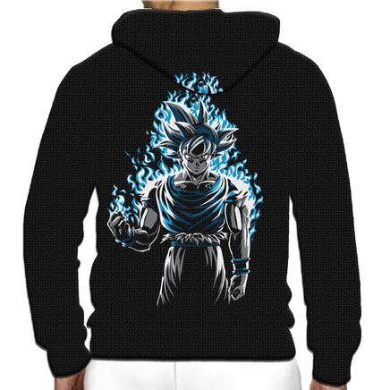 Dragon Ball Z Hoodie Sweatshirt Jacket dbz Goku Hoodie HP39 - Lusy Store LLC