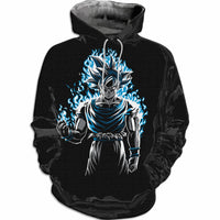 Dragon Ball Z Hoodie Sweatshirt Jacket dbz Goku Hoodie HP39 - Lusy Store LLC