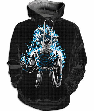 Dragon Ball Z Hoodie Sweatshirt Jacket dbz Goku Hoodie HP39 - Lusy Store LLC