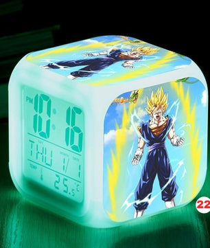 Dragon Ball Z LED Alarm Clock Kid Watch 7 color Flash Night Light Digital Clocks Action Figures - Lusy Store