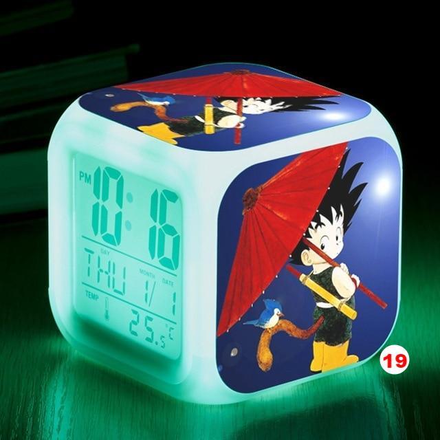Dragon Ball Z LED Alarm Clock Kid Watch 7 color Flash Night Light Digital Clocks Action Figures - Lusy Store