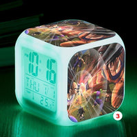 Dragon Ball Z LED Alarm Clock Kid Watch 7 color Flash Night Light Digital Clocks Action Figures - Lusy Store