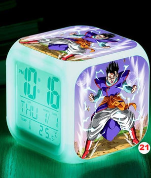 Dragon Ball Z LED Alarm Clock Kid Watch 7 color Flash Night Light Digital Clocks Action Figures - Lusy Store