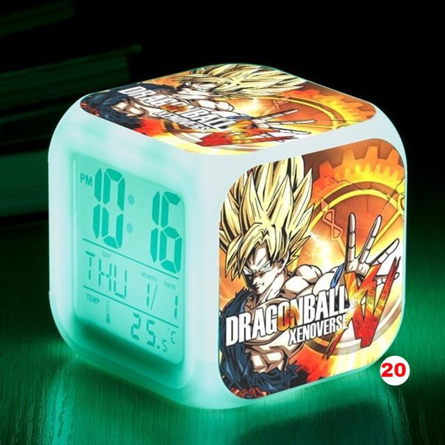 Dragon Ball Z LED Alarm Clock Kid Watch 7 color Flash Night Light Digital Clocks Action Figures - Lusy Store