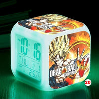 Dragon Ball Z LED Alarm Clock Kid Watch 7 color Flash Night Light Digital Clocks Action Figures - Lusy Store