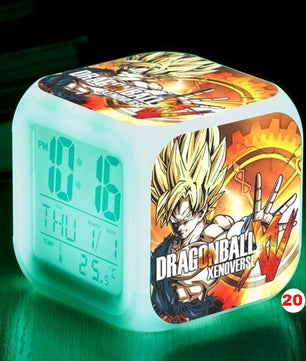 Dragon Ball Z LED Alarm Clock Kid Watch 7 color Flash Night Light Digital Clocks Action Figures - Lusy Store