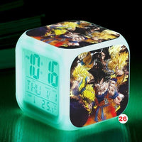 Dragon Ball Z LED Alarm Clock Kid Watch 7 color Flash Night Light Digital Clocks Action Figures - Lusy Store