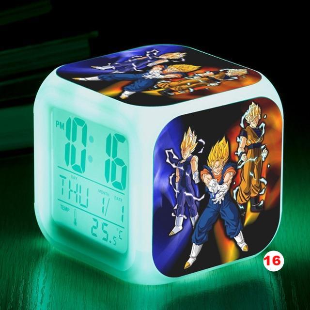 Dragon Ball Z LED Alarm Clock Kid Watch 7 color Flash Night Light Digital Clocks Action Figures - Lusy Store