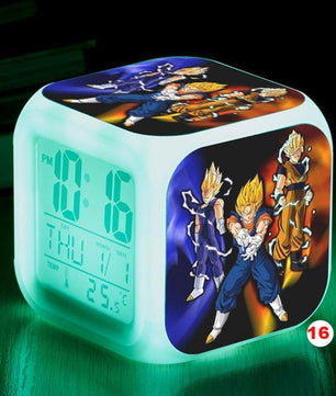 Dragon Ball Z LED Alarm Clock Kid Watch 7 color Flash Night Light Digital Clocks Action Figures - Lusy Store