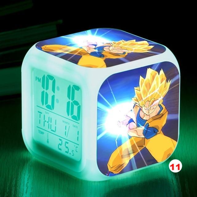 Dragon Ball Z LED Alarm Clock Kid Watch 7 color Flash Night Light Digital Clocks Action Figures - Lusy Store